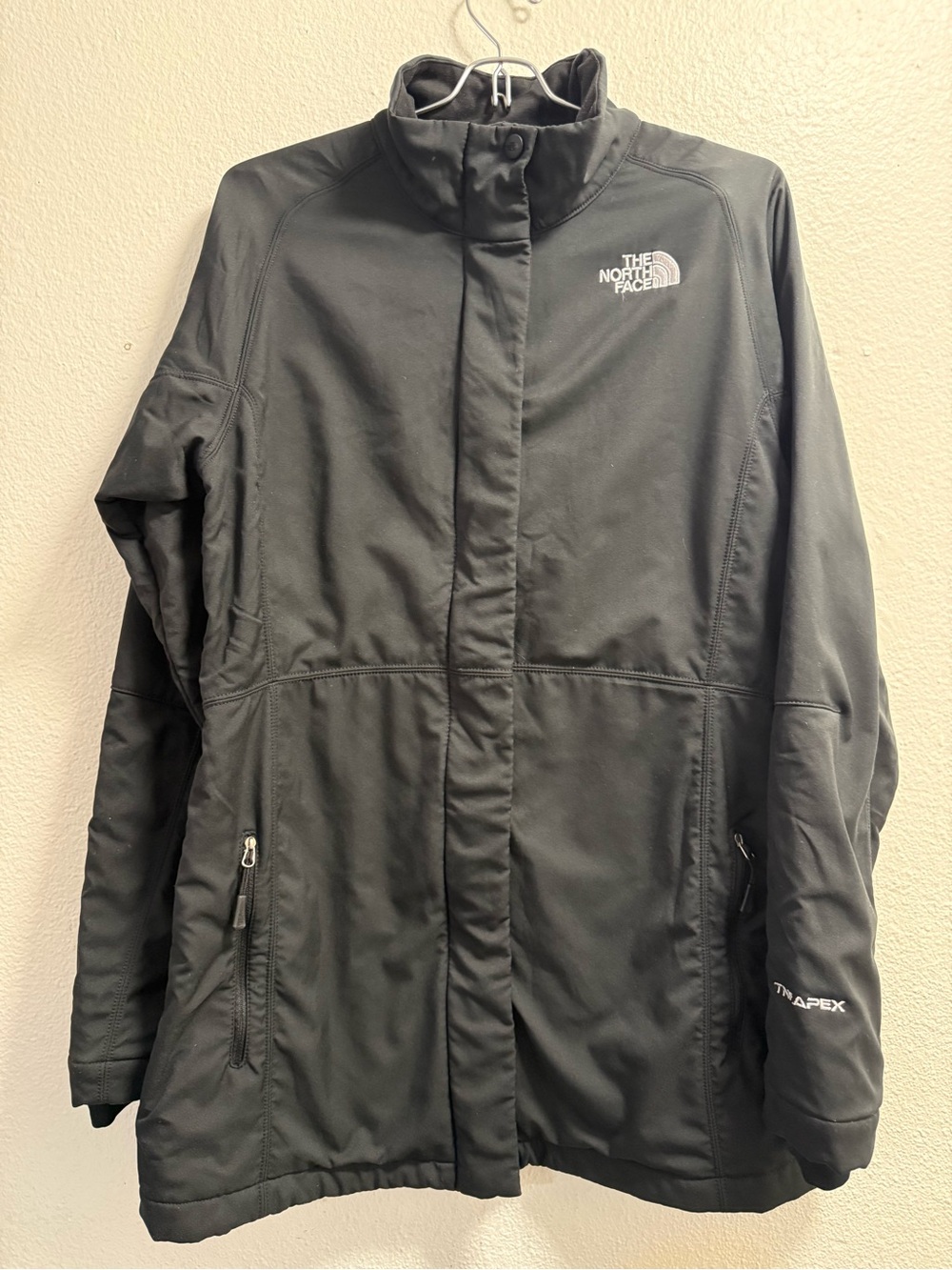The North Face APEX Women size L Black Ski Softshell Jacket